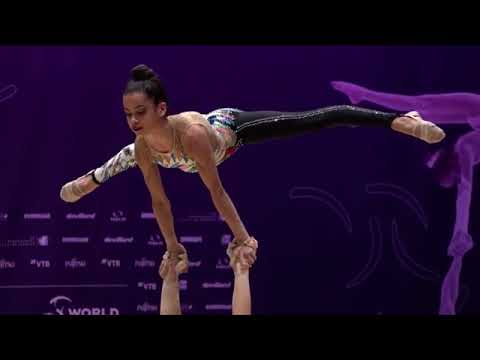 Acrobatic Gymnastics World Championship 2021 - Inês Faria e Filipa Patrocínio BAL