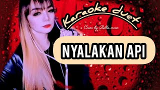 Download lagu Nyalakan Api - Nike Ardilla (Karaoke Duet Bareng Bellafintmoon) #starmakercoverbellefintmoon mp3