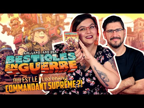 [Règles & Partie] BESTIOLES EN GUERRE | 2 joueurs | Lucky Duck Games | VOD Live
