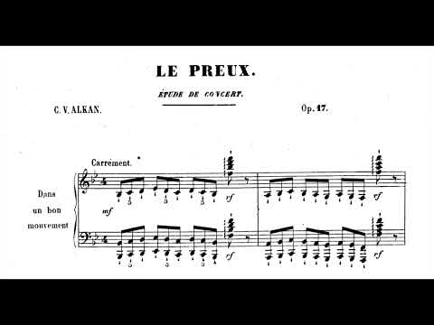 Alkan - Le Preux, Op. 17 (Huang Yi-Chung)