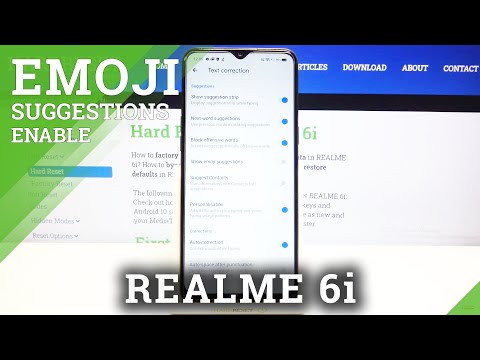 How to Show Emoji Suggestions in REALME 6i – Enable Emoji Suggestions