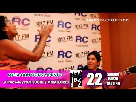 Sofia con Z Invita para el Sabado 22 Marzo en el Jazz Zone