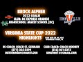 Virginia State Cup Lacrosse Highlights - Brock Alpher - (G) (DC)