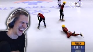 xQc Reacts to Ozzy Man Reviews: Olympics and Celebrating Too Early