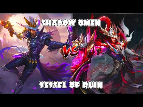 Clint Shadow Omen VS Vessel of Ruin Skin Comparison