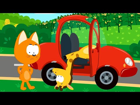 Котенок и волшебный гараж ???? – Кабриолет – Мультфильм для детей про машинки