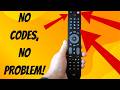 Easy One for All Remote Set-up (When You Don't Have Codes)