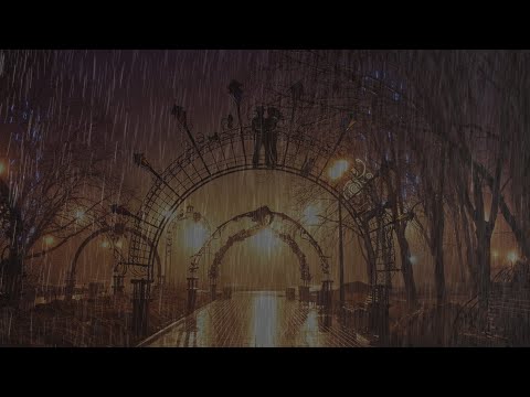 Schlafen Sie sofort mit Regen die den Park nachts bedecken - Regengeräusche zum Entspannen
