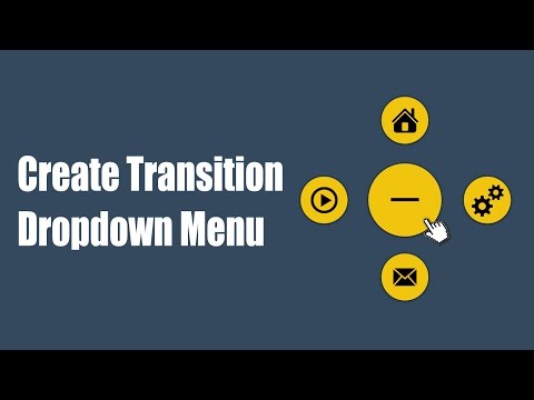 Learn HTML5 and CSS3 | Create Transition Dropdown Menu | Introduction | Eduonix