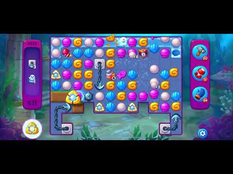 Fishdom Super Hard level 9836 no boosters フィッシュダム スーパーハード