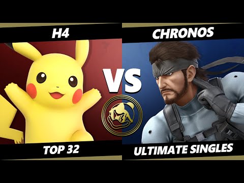 Daddy's Den - H4 (Pikachu) Vs. Chronos (Snake) Smash Ultimate - SSBU