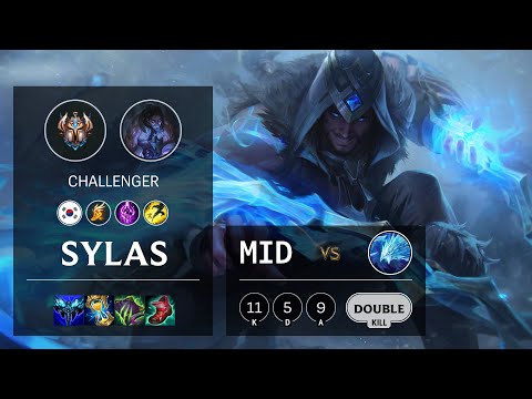 Sylas Mid vs Anivia - KR Challenger Patch 10.25