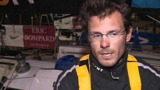 preview picture of video 'La Solitaire du Figaro 2012 - Declarações da segunda etapa'