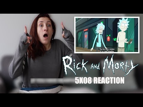 RICK AND MORTY 5X08 "RICKTERNAL FRIENDSHINE OF THE SPOTLESS MORT" REACTION