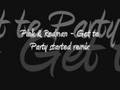Pink & Redman - Get the party started remix ...