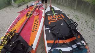 SUP-Geschichten: Tour de Ruhr 2  - Duisburg - Mühlheim/Ruhr City und Retour 15,6