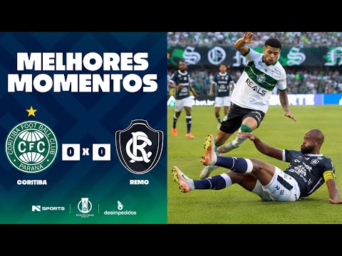 CORITIBA 0 X 0 REMO  | MELHORES MOMENTOS | 23ª RODADA BRASILEIRÃO SÉRIE B