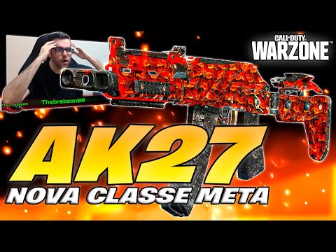 A 💯NOVA CLASSE META AK27💯 DELETA NA REBIRTH ISLAND!! | AK 27 WARZONE