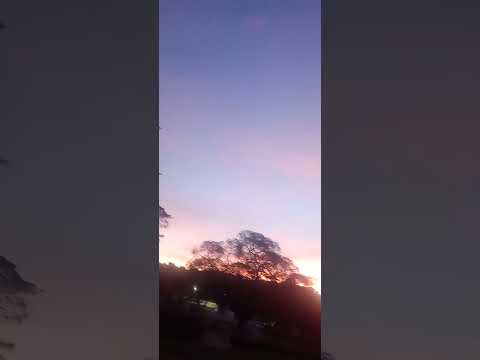 Final de tarde em Presidente Juscelino MG!
