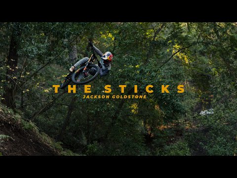 Jackson Goldstone's first ride on a SANTA CRUZ V10 downhill bike.