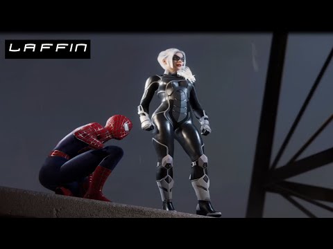 Spider-Man Remastered Black Cat Chase but with the Spider-Man 2 Black Cat chase theme (PS5 4K 60fps)