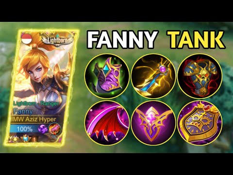 NEW META FANNY FULL BUILD TANK | FANNY BEST BUILD 2023 | MLBB !!!