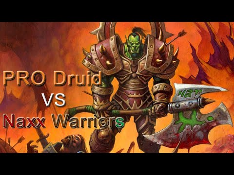 PRO druid vs Naxx warriorS (WoW Classic Druid PvP)