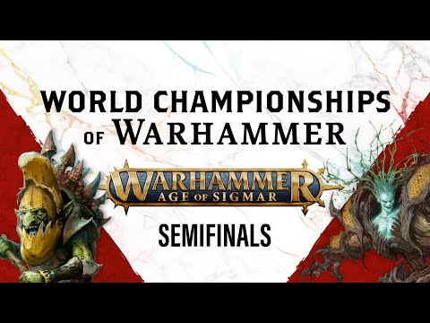 Age of Sigmar - Semi-Final - World Championships of Warhammer: Gloomspite Gitz vs. Sylvaneth