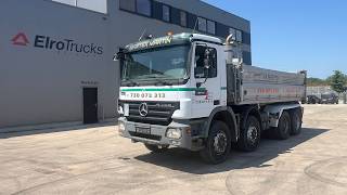 Camion-benne Mercedes-Benz Actros 3244 (RETARDER / EPS / LAMES / GRAND PONT / BIG HUB / V6 | Image 4 - Autoline