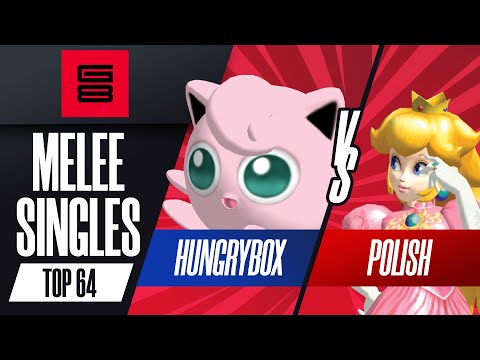 Liquid | Hungrybox vs. Polish - Melee Singles Winners Top 64 - Genesis 8