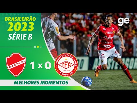 Gols e lances de Vila Nova-GO x Tombense