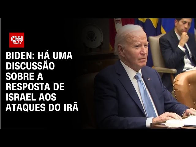 Biden: There is a discussion about Israel's response to Iran attacks | CNN ARENA