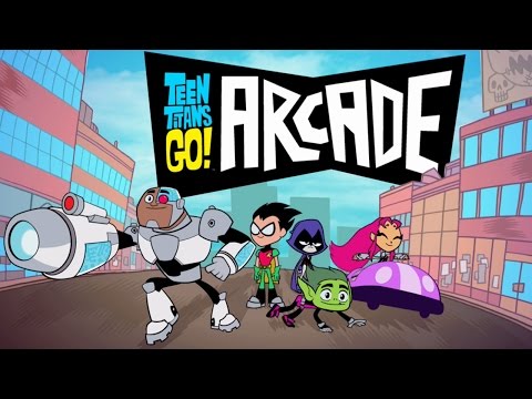 Teen Titans Go! Arcade - Titans' Night Out & Drive-By Meatball Party (iPad Gameplay, Playthrough) Video