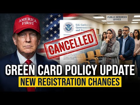 New US Immigration Law Just Changed Everything — Green Card Holders Shocked!