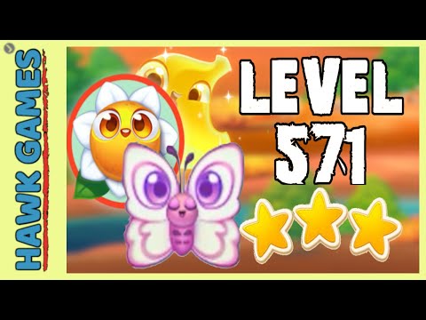 Farm Heroes Super Saga Level 571 - 3 Stars Walkthrough, No Boosters