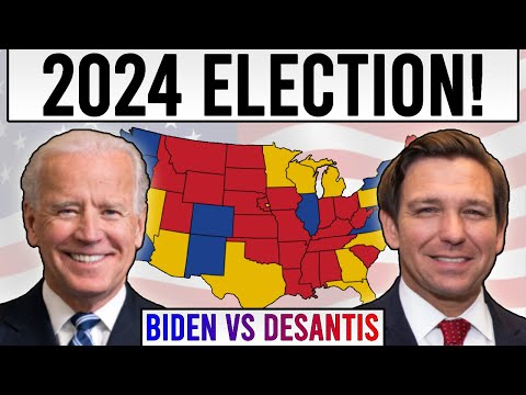2024 Election Prediction | Biden vs DeSantis! (Fall Update)