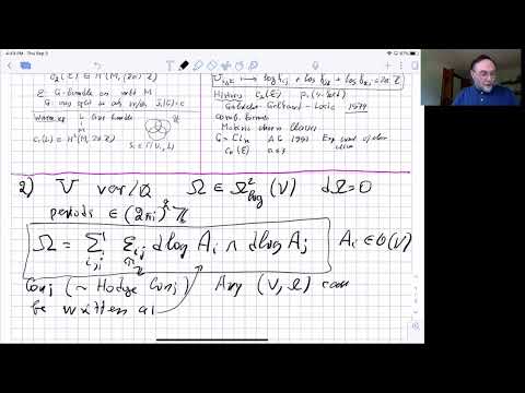 Alexander Goncharov - The second universal motivic Chern class and cluster structure of moduli space
