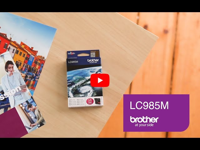 Cartucho de Tinta Original Brother LC985M Magenta video
