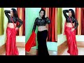 Ultra Low Waist Saree Draping Part 1
