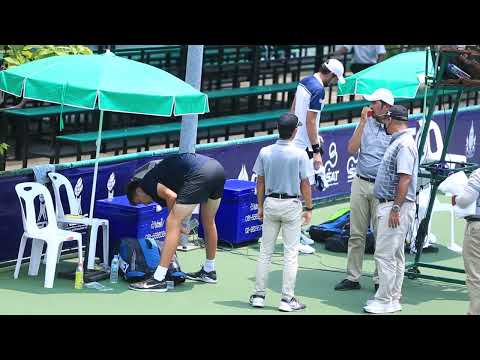 Beibit Zhukayev (KAZ) VS Valentin Vacherot (MON) /Bangkok Open 2
