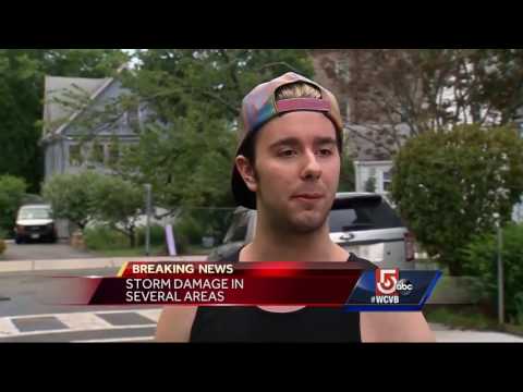 Damage reported after severe storms slam area