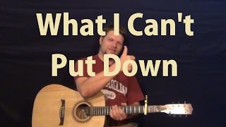 What I Can't Put Down (Jon Pardi) Easy Guitar Lesson How to Play Tutorial