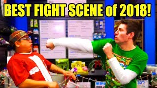 BEST FIGHT SCENE?! (Winter 2018 Fight Scene Challenge Winners) video