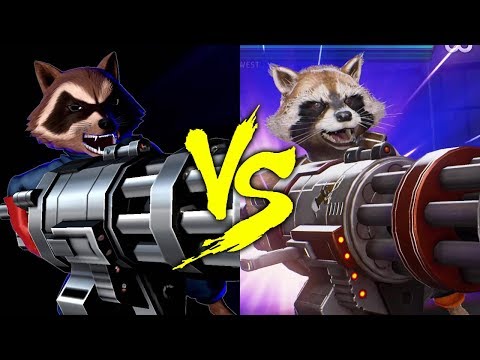 MVC3 vs MVCI - Rocket Raccon
