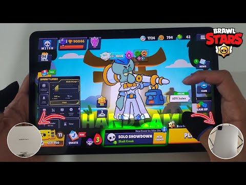 XIAOMI PAD 6 ❤️ BRAWL STARS -  144 FPS MORTIS SKILL HAND CAM ❤️‍🔥