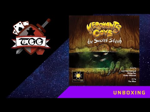 The Merchant Cove Secret Stash Board Game Unboxing
