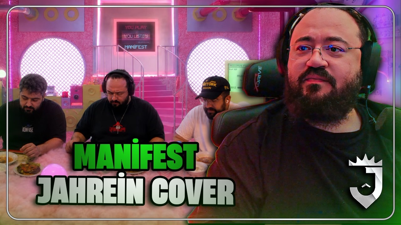 Jahrein Kendisine Yapılan Manifest Cover'ını Dinliyor!