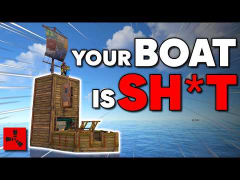 How to Build a PERFECT BOAT in Rust (Ultimate Boat Building Guide)