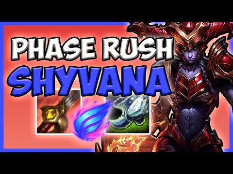 SHYVANA JUNGLE PHASE RUSH! FAST! - Preseason 8 Season 8 s8 Patch 7.22 Gameplay w/ Commentary Guide