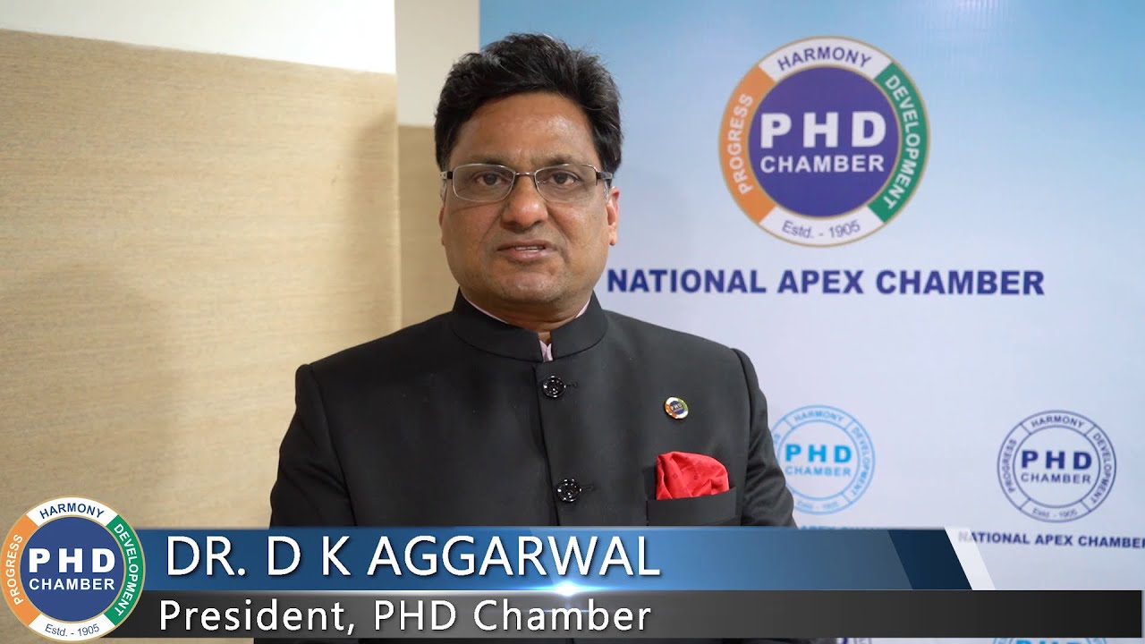 Dr D K Aggarwal, President, PHD Chamber